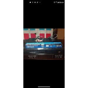 Panasonic PV-D4743 DVD VCR Combo 4-Head Hi-Fi Stereo VHS Player / Working Tested